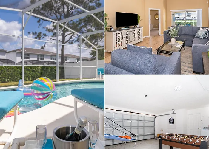 Family-Friendly 5-Bedroom Home With Pool Near Disney